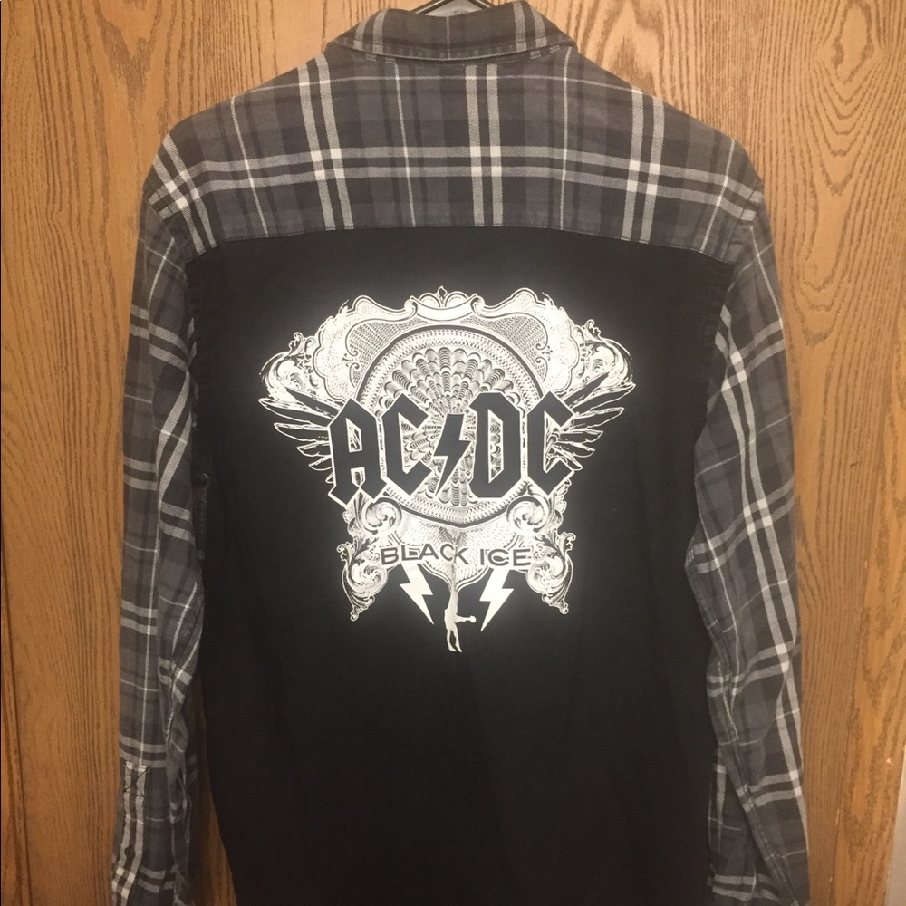 AC/DC Flannel shirt (UK Import)
